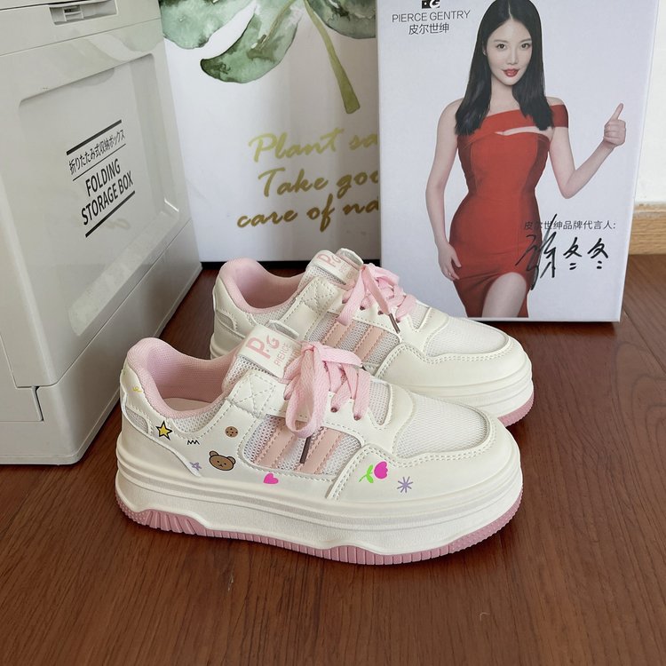 Damen modische Sneakers mit einzigartigen Verzierungen und komfortabler Dämpfung EB