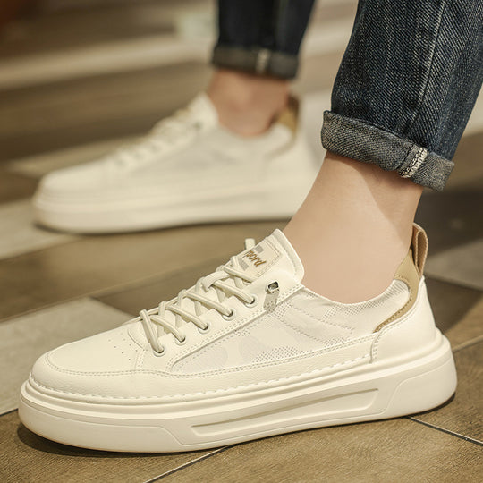 Damen Sportliche Sneakers mit gepolsterter Plateau-Sohle EB