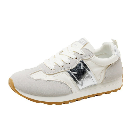 Damen sportliche Sneakers mit atmungsaktiver Mesh-Oberfläche und dämpfendem Sohlenprofil EB