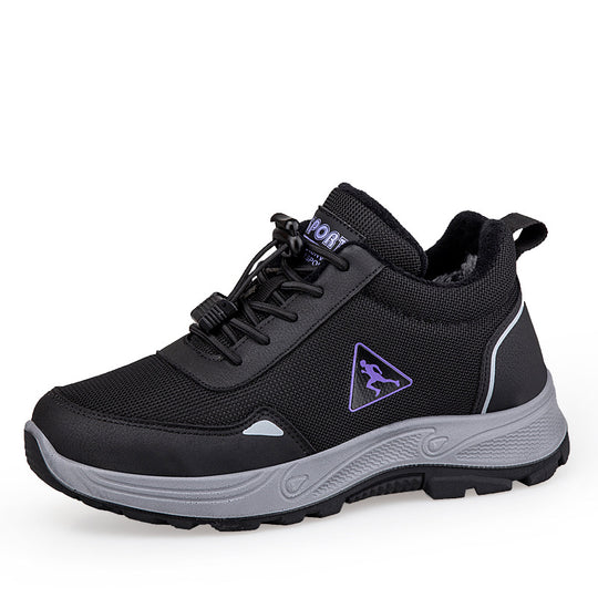 Damen Komfortable und dämpfende Sport Sneakers mit elastischem Schnellschnürsystem EB