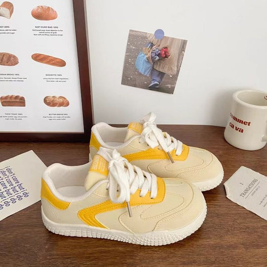 Damen Sportliche Sneakers mit dämpfender Sohle und atmungsaktiver Mesh-Oberfläche EB