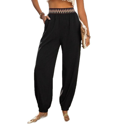 Damen Komfortable Freizeithose mit hohem Bund EB
