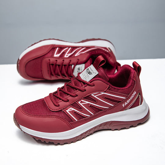 Damen Sportliche Lauf- und Freizeitschuhe mit atmungsaktivem Obermaterial und rutschfester Sohle EB