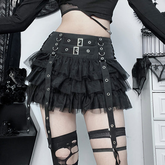 Damen figurbetonte Bluse mit Rüschendetails und Schnürung EB