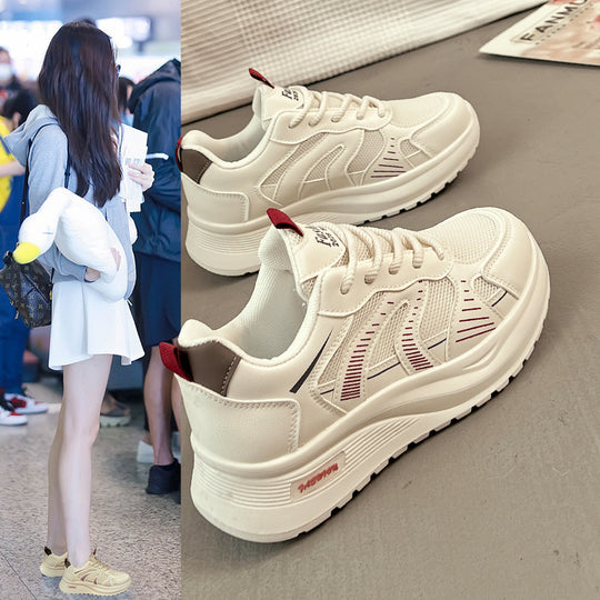 Damen Sportliche Sneakers mit ergonomischem Design und dämpfender Sohle EB