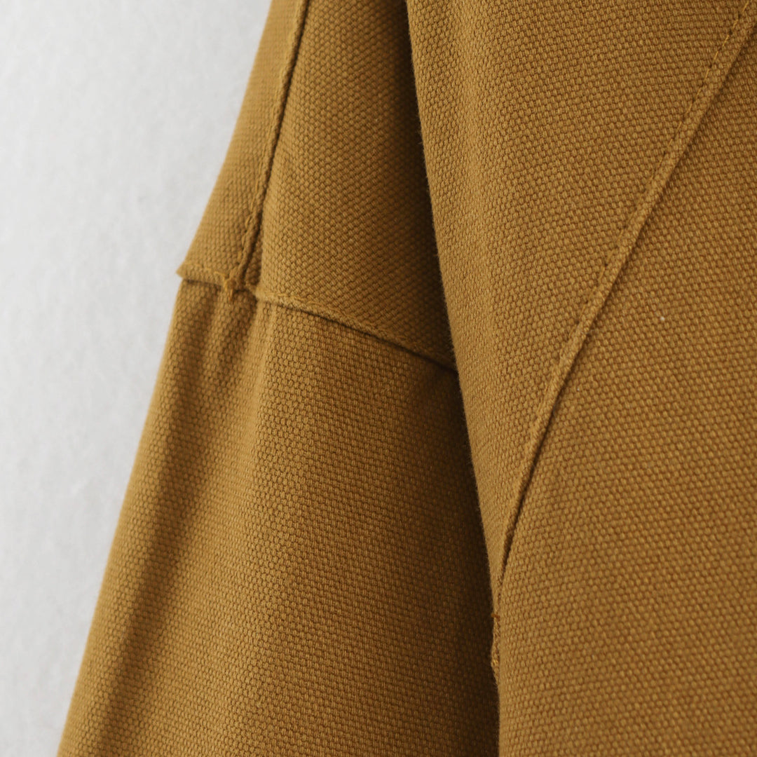 Damen lässige Übergangsjacke mit voluminösem Kragen und praktischen Taschen EB