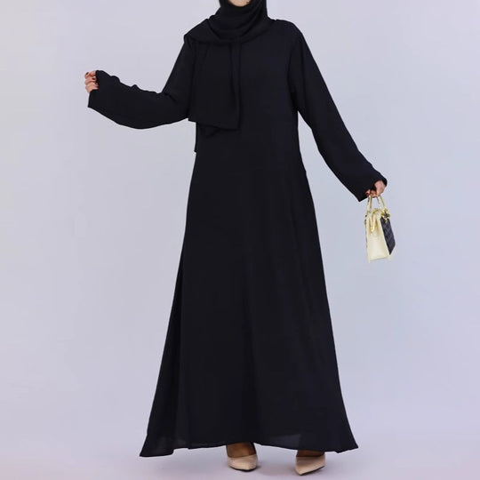 Damen Maxikleid mit elegantem Schnitt und weitem Spiel EB