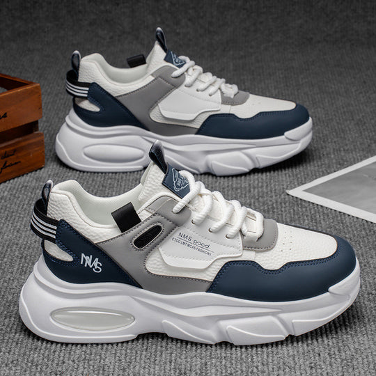 Damen Sportliche Sneaker mit modernem grafischen Muster und atmungsaktiver Sohle EB