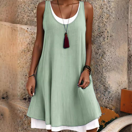Damen lässiges Sommerkleid EB