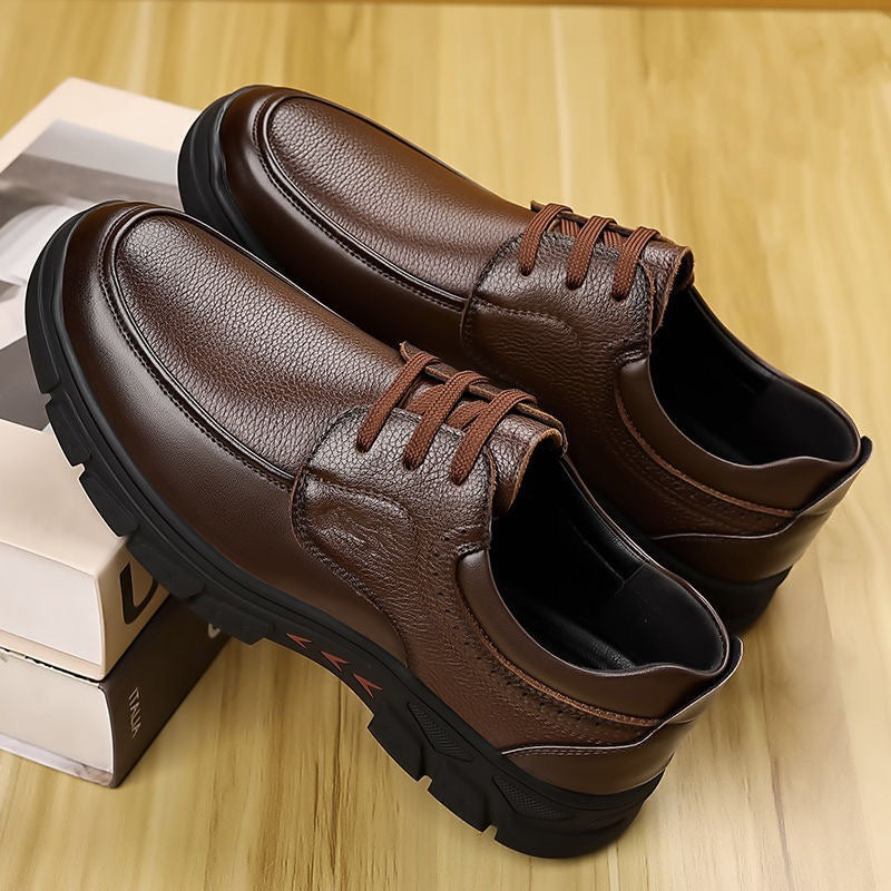 Damen modische Schnürschuhe aus hochwertigem Leder EB