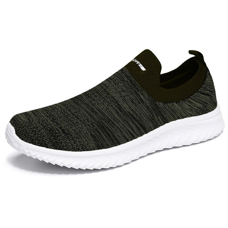 Damen Atmungsaktive Slip-On Laufschuhe mit flexiblem Sohlen-Design EB 1774526049