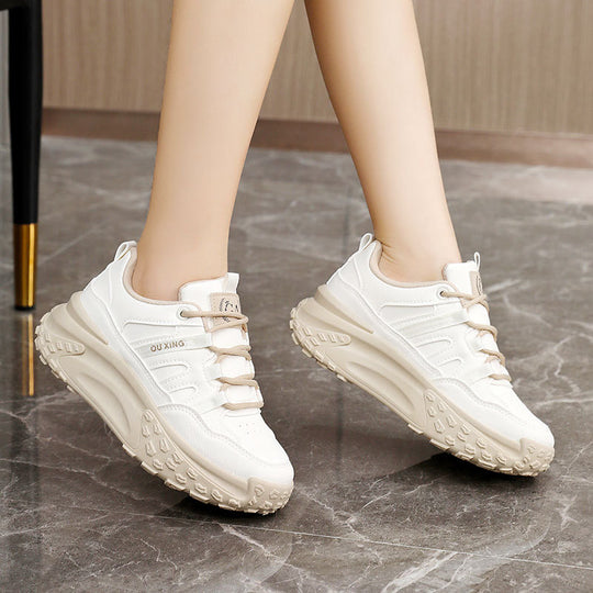 Damen Sportliche Sneaker mit dämpfender und atmungsaktiver Mesh-Oberfläche EB
