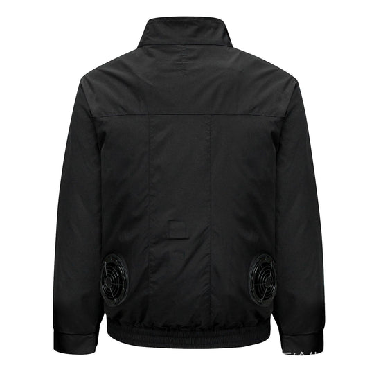 Herren nan leichte gesteppte Thermojacke mit Stehkragen und winddichter Außenhülle R&B