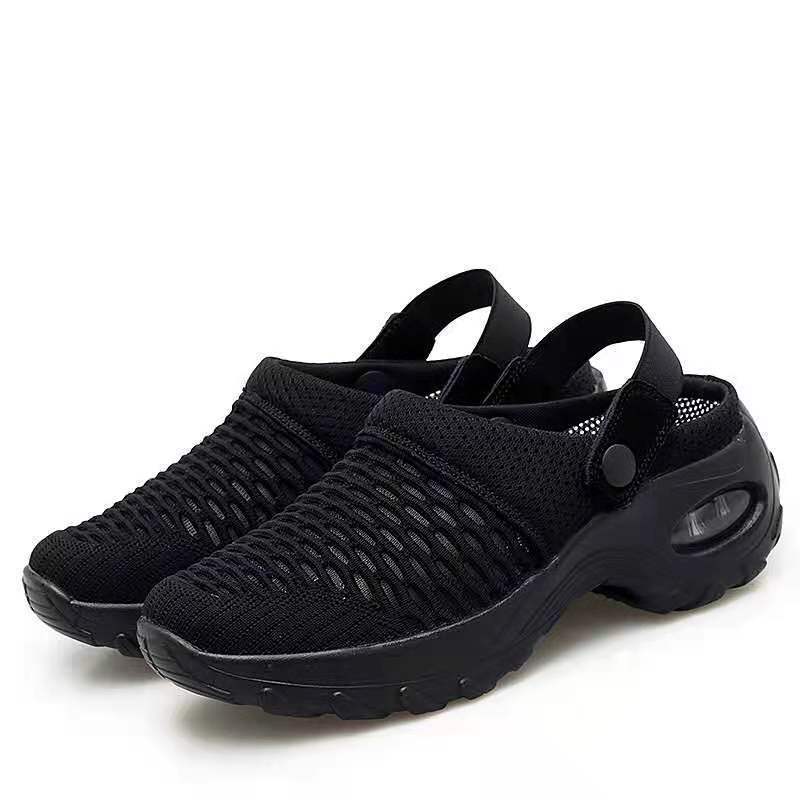 Damen Luftige Clogs mit ergonomischem Komfort und rutschfester Sohle EB
