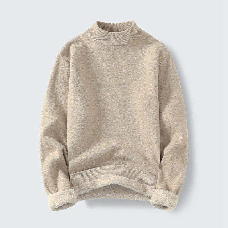 Damen Kuscheliger Stehkragenpullover EB