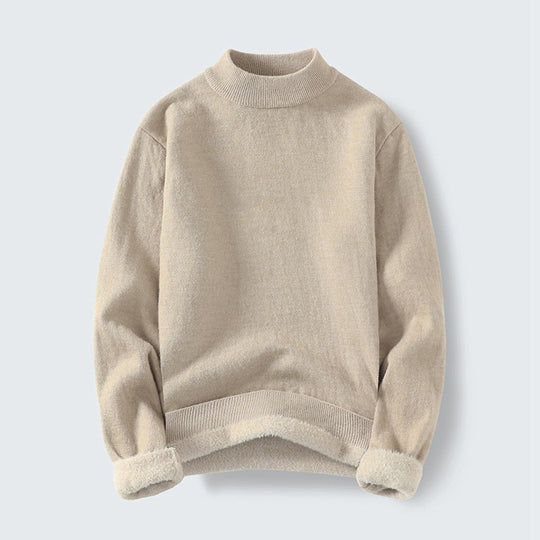 Damen Kuscheliger Stehkragenpullover EB