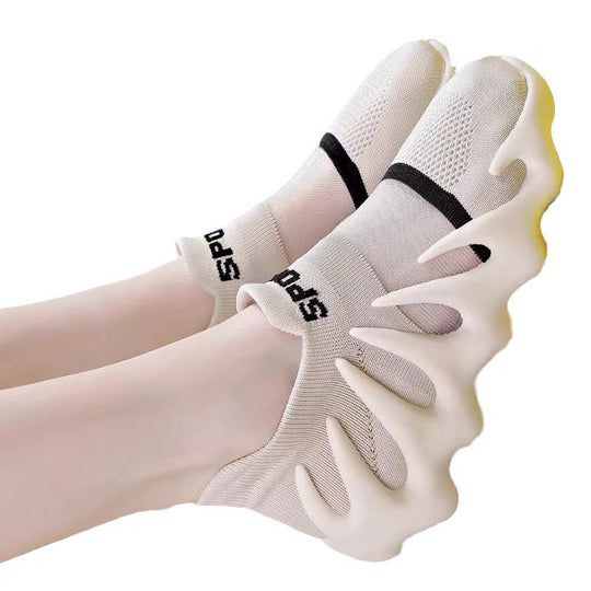 Damen modische Freizeitschuhe mit innovativem Dämpfungssystem EB