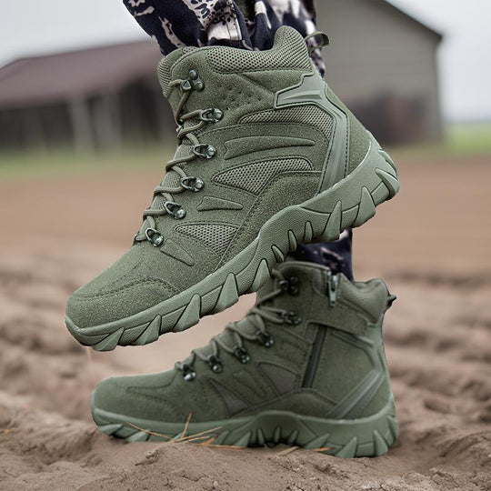 Herren Trekking-Boots mit wasserabweisendem Obermaterial und rutschfester Sohle EB