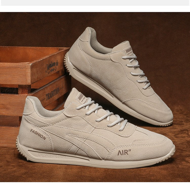 Damen Modische Sneakers mit hochwertiger Veloursleder-Oberfläche und rutschfester Sohle EB
