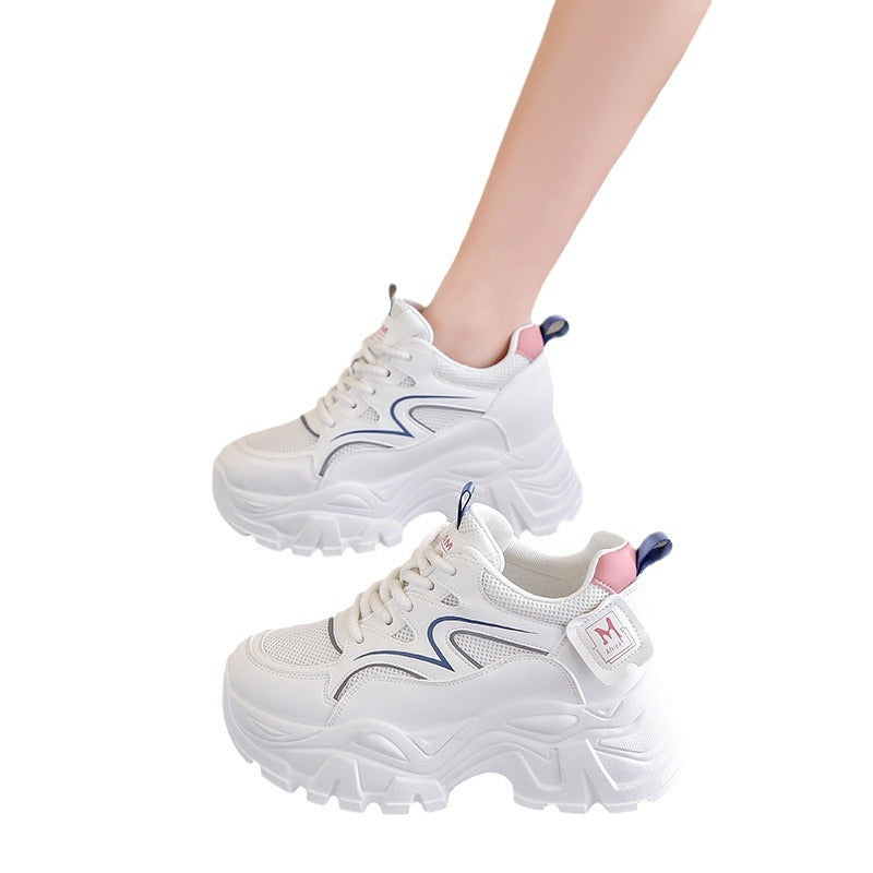 Damen Sportliche Sneakers mit modernem Design und dämpfender Sohle EB