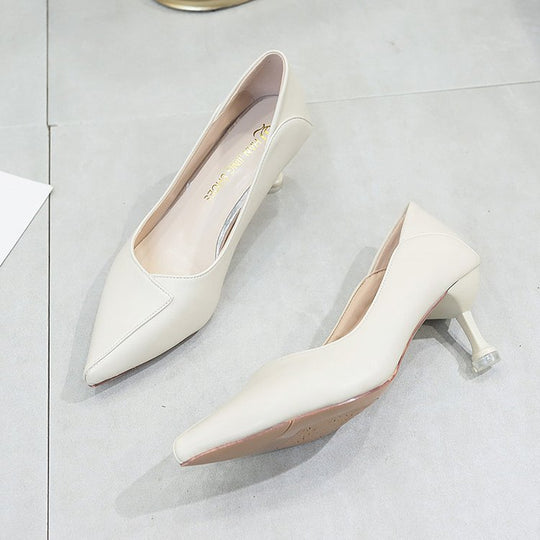 Damen Spitzen Pumps mit eleganter Silhouette EB