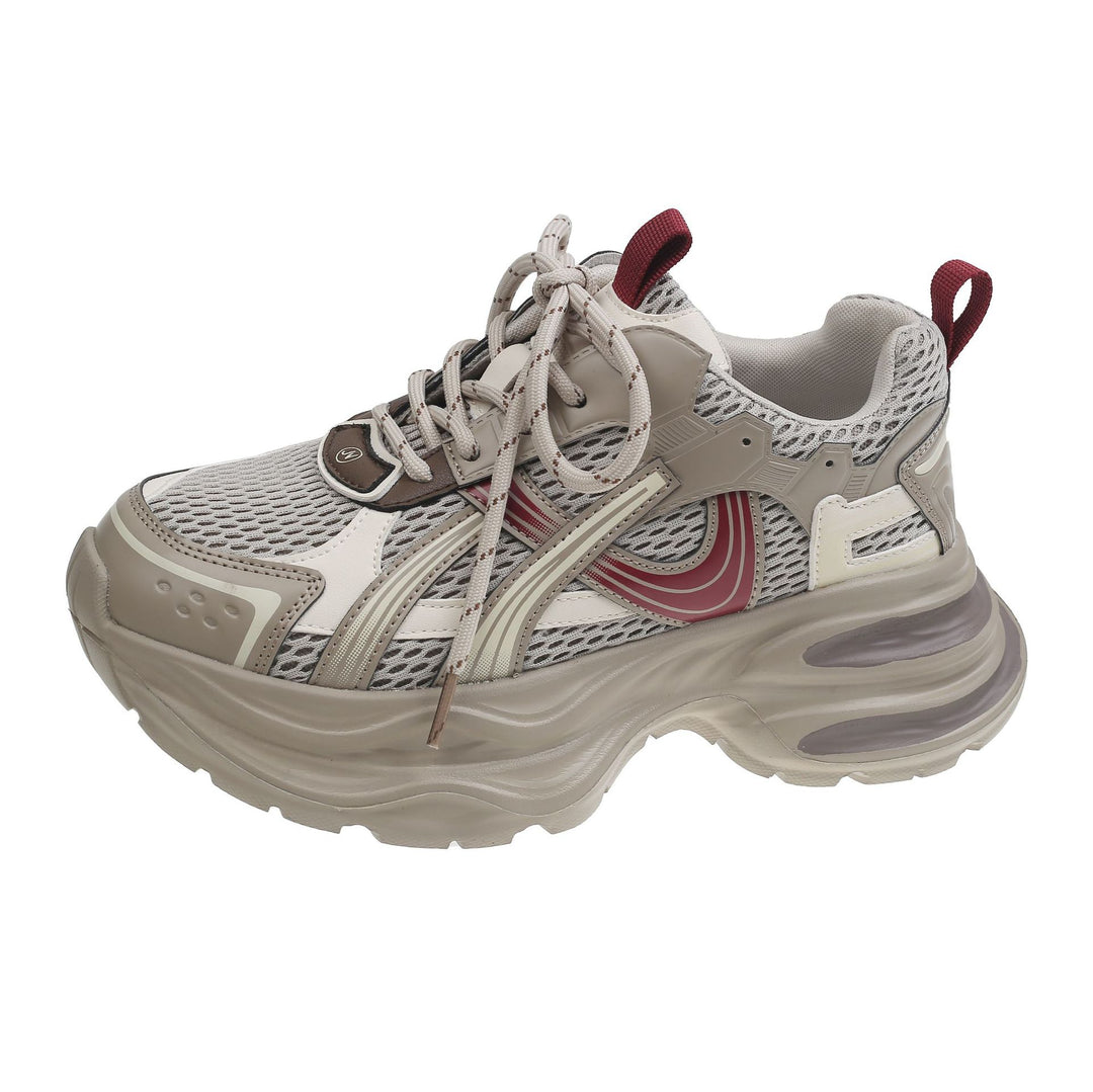 Damen Sportliche Lauf Sneakers mit atmungsaktiver Mesh-Oberfläche und komfortabler Dämpfung EB