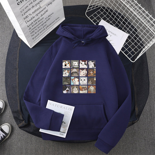 Damen Sweatshirt mit Tier-Motiv EB