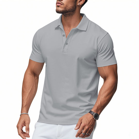 Herren Polohemd mit modernem Schnelltrocknungsstoff und eleganter Passform EB