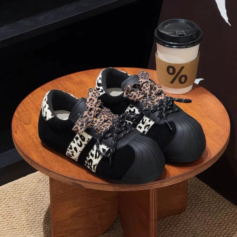 Damen Sneakers im trendigen Animal-Print Design von EB