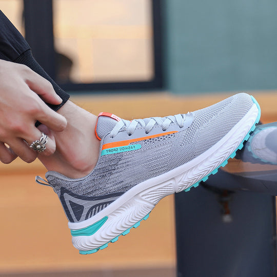 Damen Atmungsaktive Lauf-Sneaker mit flexibler Sohle und Dämpfungstechnologie EB