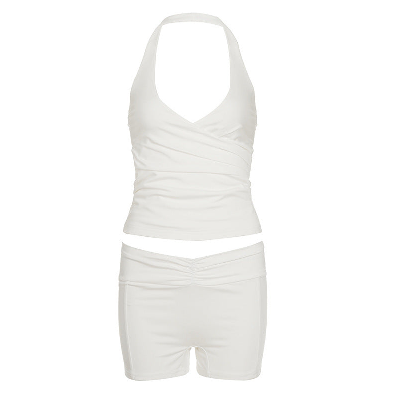 Damen sportliches Bikini-Set mit stylischem Schnitt und verstellbaren Trägern EB