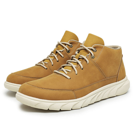 Herren Bequeme und modische Wanderstiefel mit hohem Kragen EB
