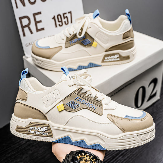 Damen sportliche Sneaker mit verspieltem Design und dämpfender Sohle EB