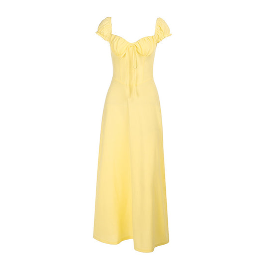 Damen elegantes Maxikleid mit zeitlosem Design EB