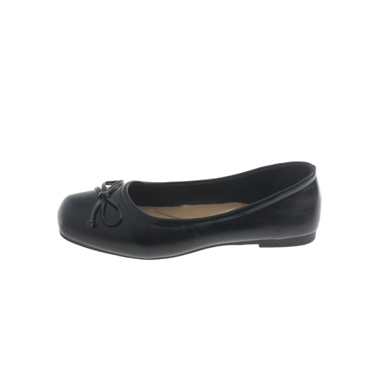 Damen Elegante und bequeme Ballerinas mit dekorativen Schleifen-Details EB