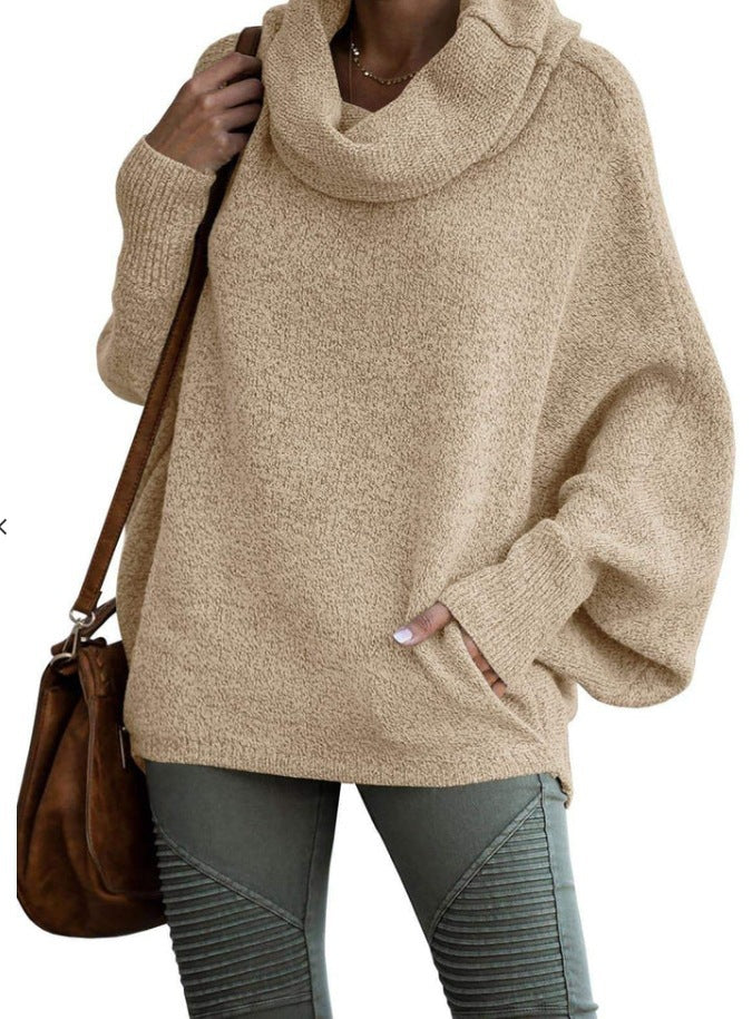 Damen Kapuzensweater aus kuscheligem Strick EB