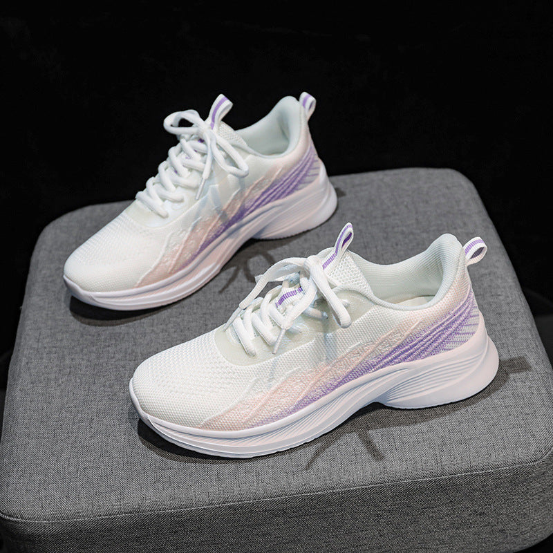 Damen Sportliche Laufschuhe mit atmungsaktiver Struktur und flexibler Sohle EB