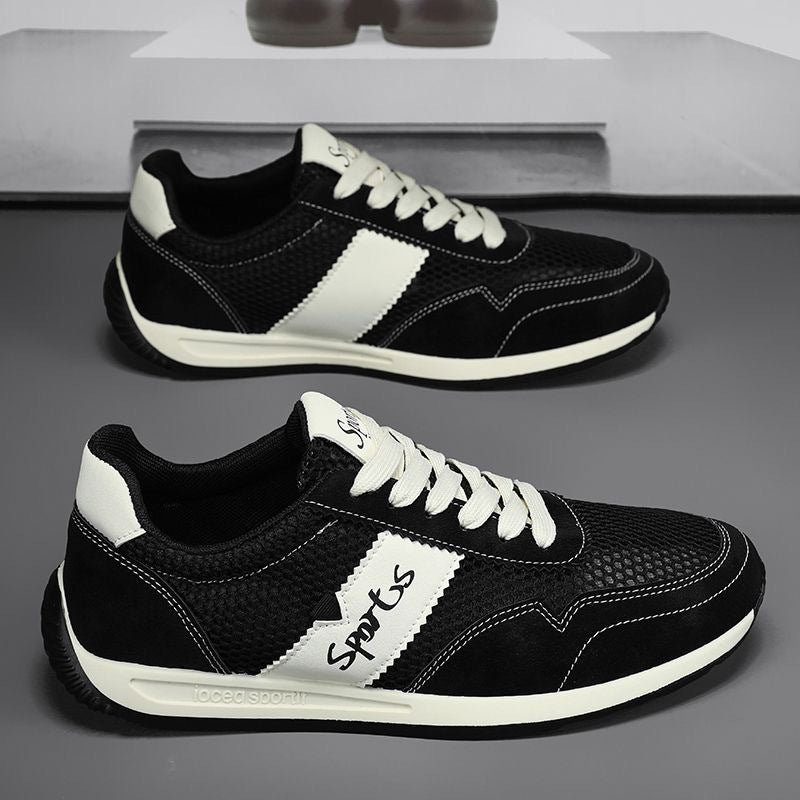 Damen Sportliche Sneaker mit atmungsaktivem Mesh-Obermaterial und rutschfester Sohle EB