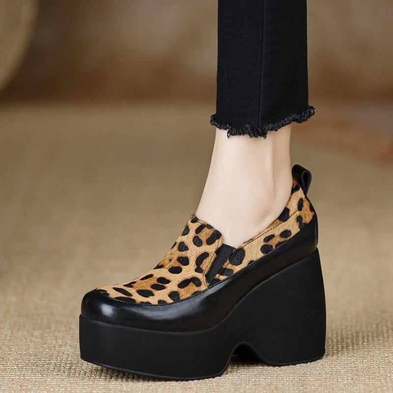 Damen Plateau Stiefel mit innovativer Sohle und elegantem Design EB