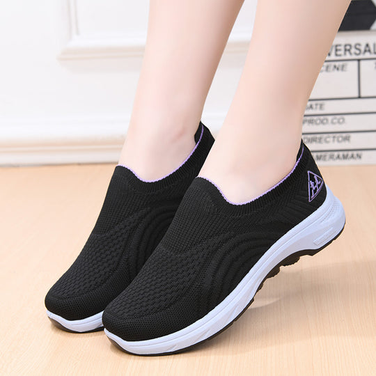 Damen Bequeme und flexible Slip-On Sneaker EB