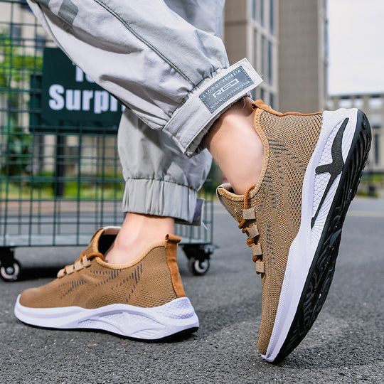 Damen Sportliche Sneakers mit atmungsaktiver Mesh-Oberfläche und Dämpfungstechnologie EB