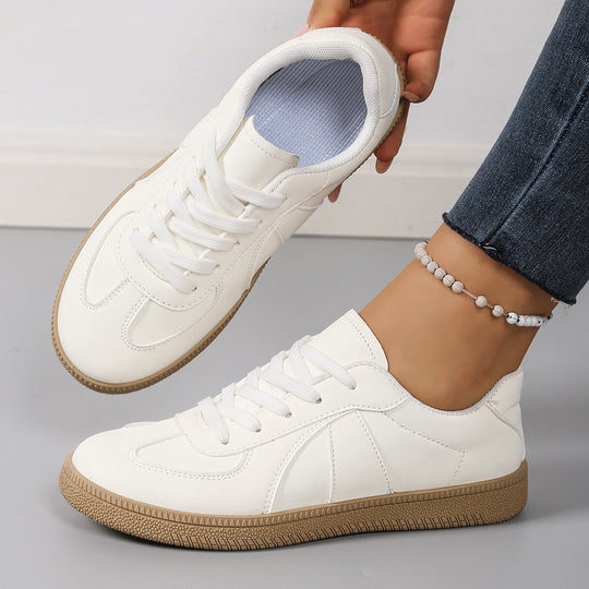 Damen Sneaker mit sportlichem Design und strapazierfähiger Gummisohle EB