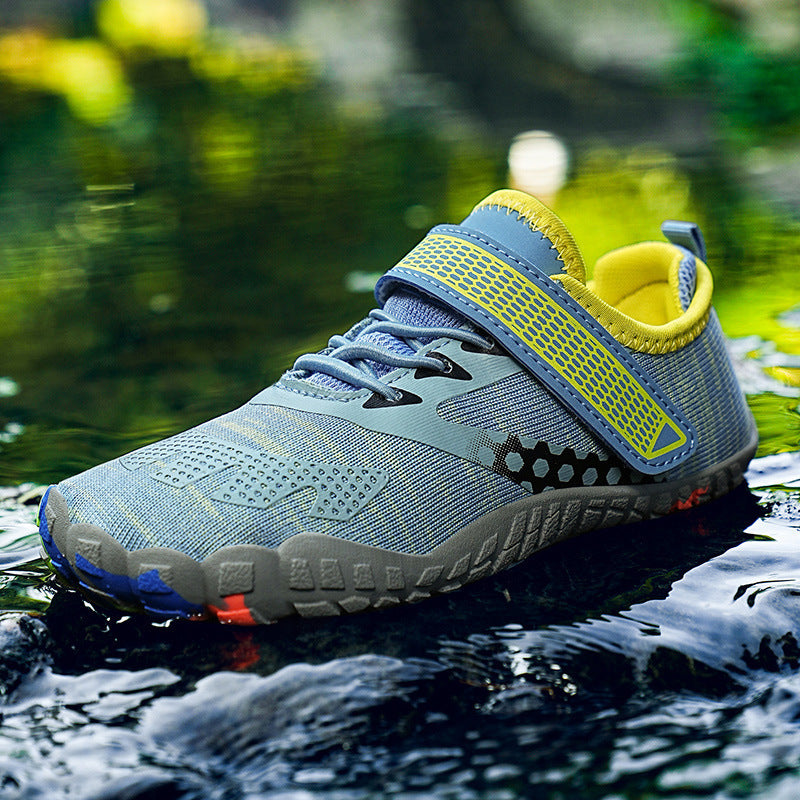 Damen Multifunktionale Sport-Sneaker mit rutschfester Sohle und elastischem Schnürsystem EB