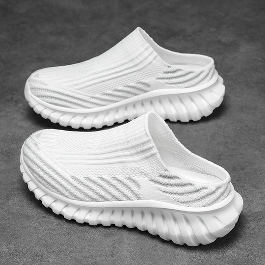 Damen Komfortable Slip-On Sneakers mit flexibler Sohle EB