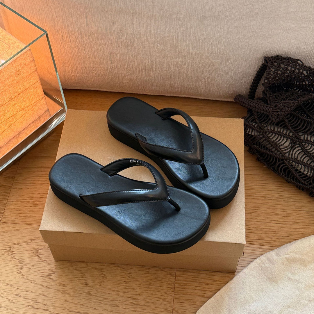 Damen Komfortable Zehentrenner-Sandalen mit ergonomischer Sohle EB