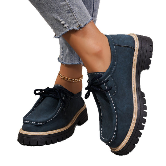 Damen bequeme Clogs mit modischem Schnür-Design EB