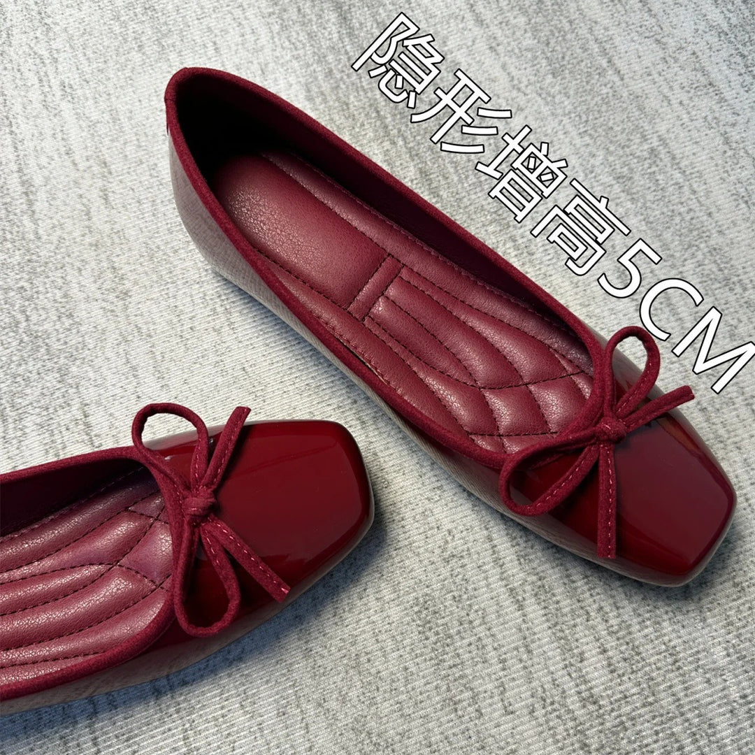 Damen Ballerinas mit schickem Knoten-Detail und komfortabler Sohle EB