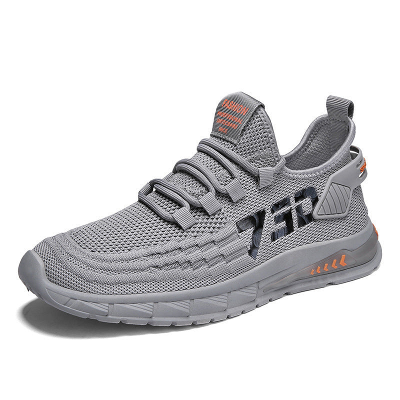 Damen Sportliche Laufsneaker mit atmungsaktiver Mesh-Oberfläche und rutschfester Sohle EB