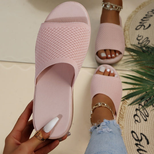 Damen Bequeme und atmungsaktive Hausschuhe EB
