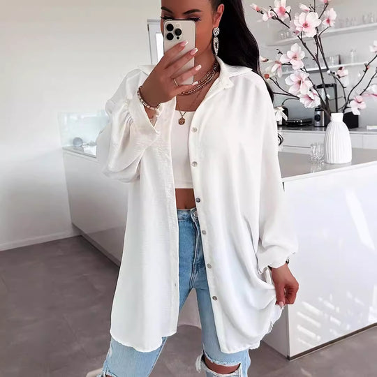 Damen Übergröße Hemdbluse EB